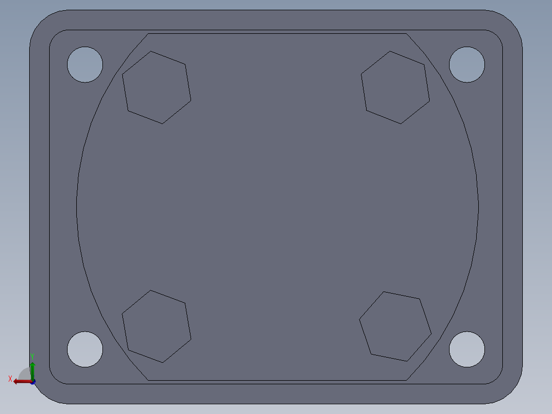 液压齿轮泵SW2014后视图