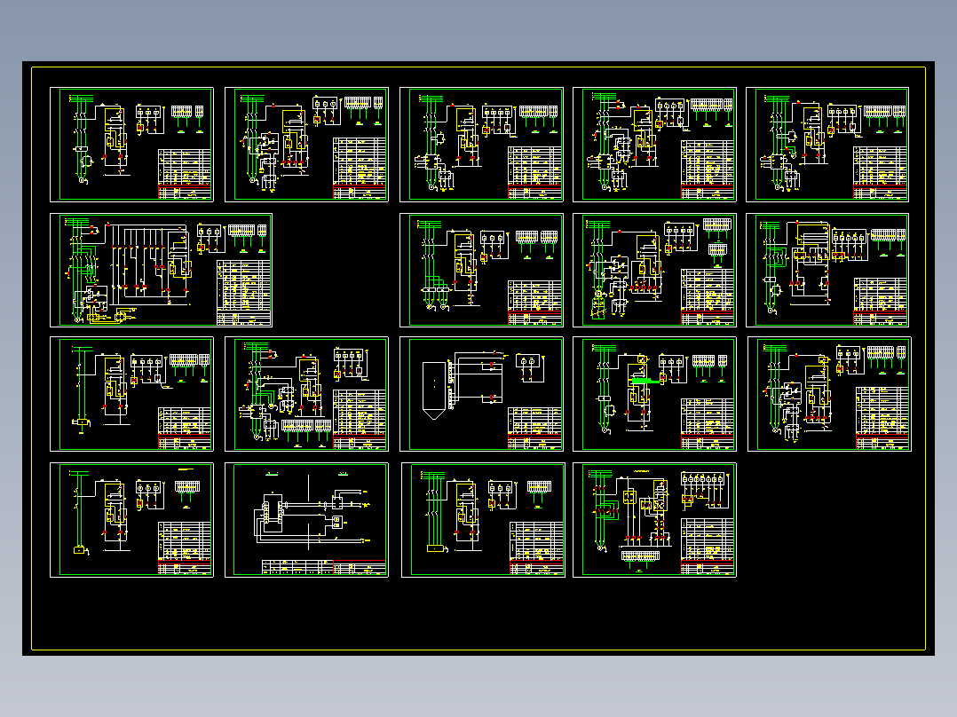 水泥厂全套图纸