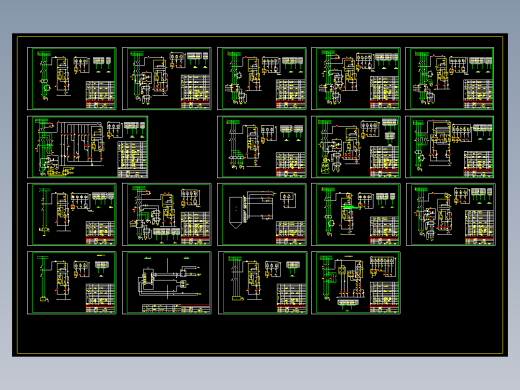 水泥厂全套图纸