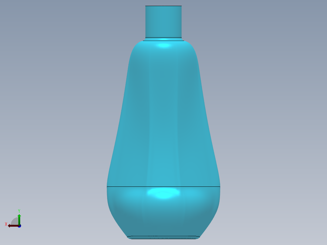 扫描-瓶子后视图