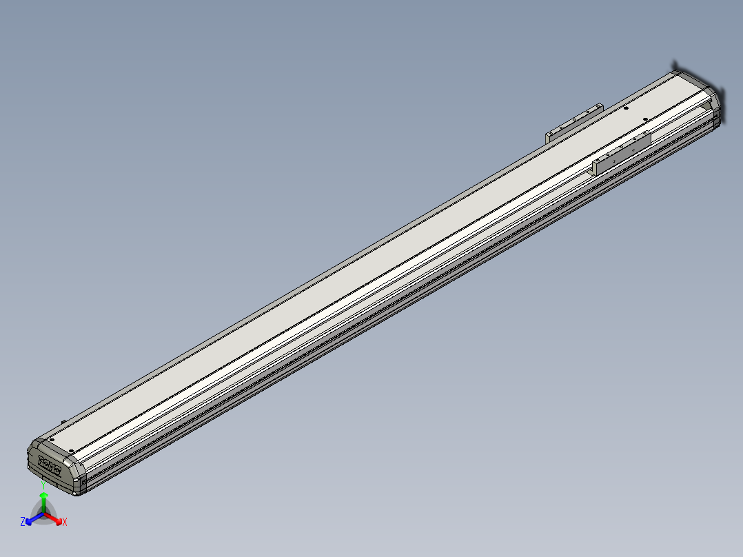 Toyo东佑达直线模组-ETH14-1300-M正等轴测图