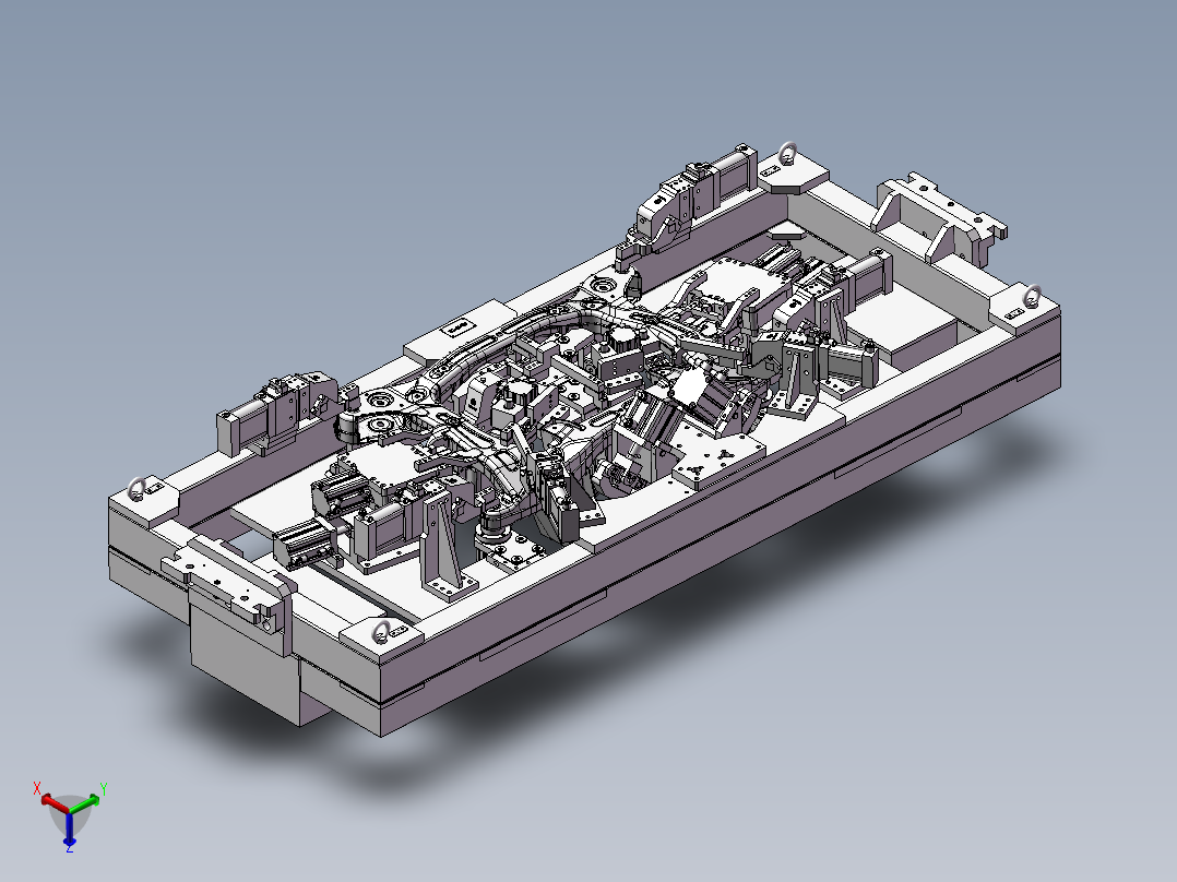 B06-德系变位机焊接夹具分总成