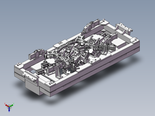 B06-德系变位机焊接夹具分总成