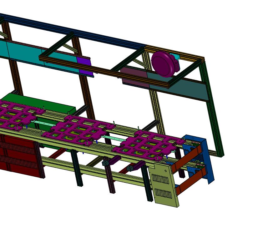 高精度工装板智能化组装生产线
