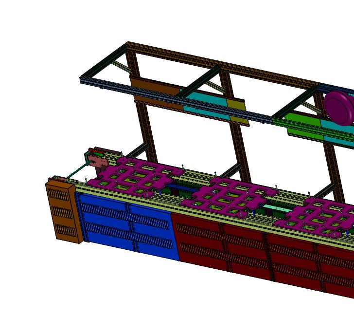 高精度工装板智能化组装生产线