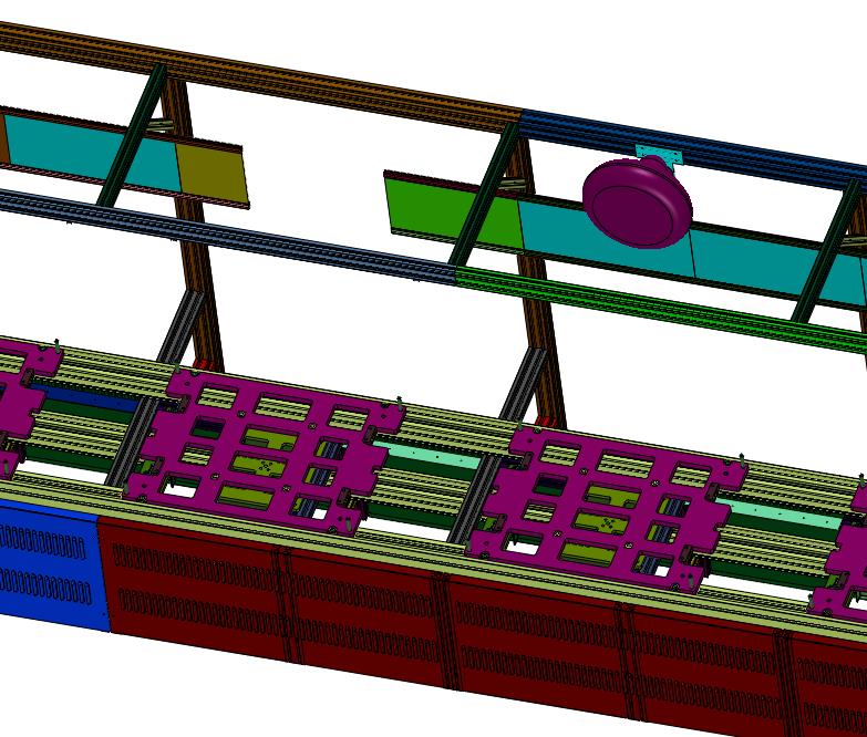 高精度工装板智能化组装生产线