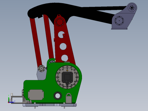 装箱码垛专用机器人左视缩略图