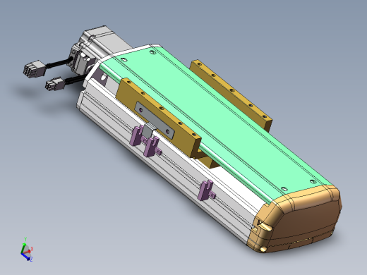 MTH丝杆半封闭模组MTH14-BC-200W