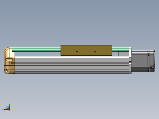 MTH丝杆半封闭模组MTH14-BC-200W右视缩略图