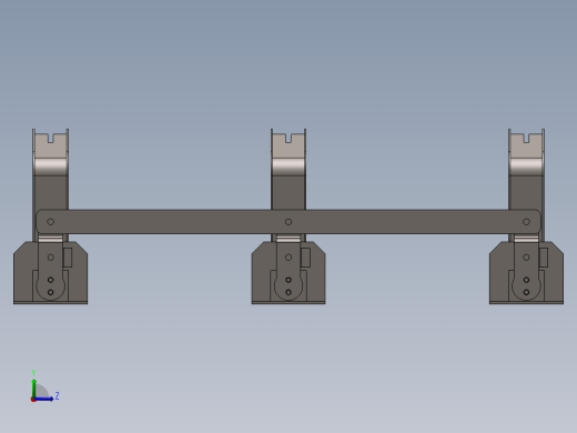 托辊架067左视缩略图