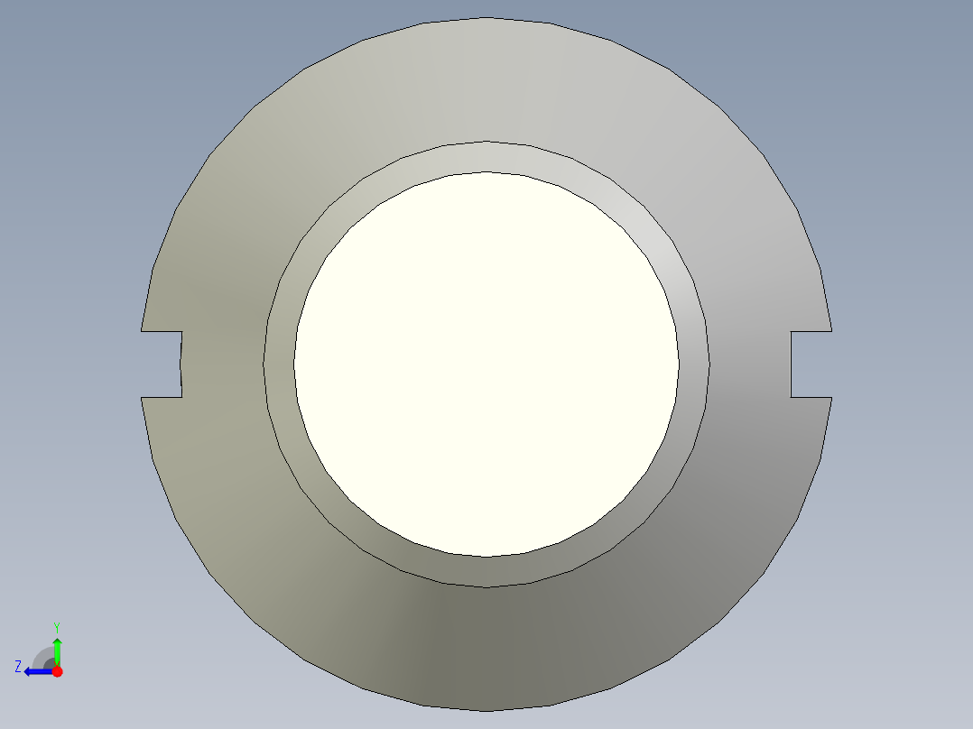 沉头螺钉-Screw_-M27-L288_260-42-4x4-40_-Countersunk_head.stp右视图