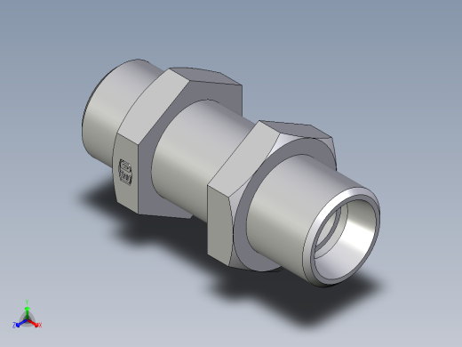 卡套式工业通用硬管接头EO_Bulkhead_union_SV12LOMD71