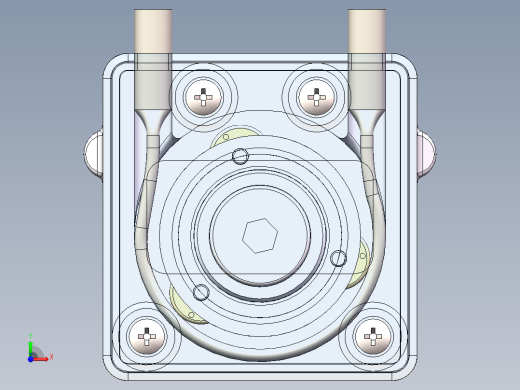 蠕动泵泵头前视缩略图