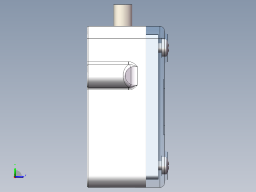 蠕动泵泵头左视缩略图