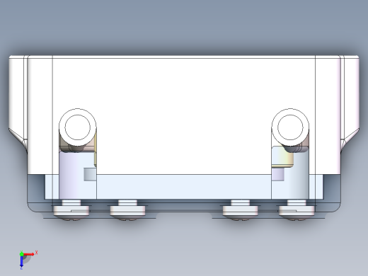 蠕动泵泵头俯视缩略图