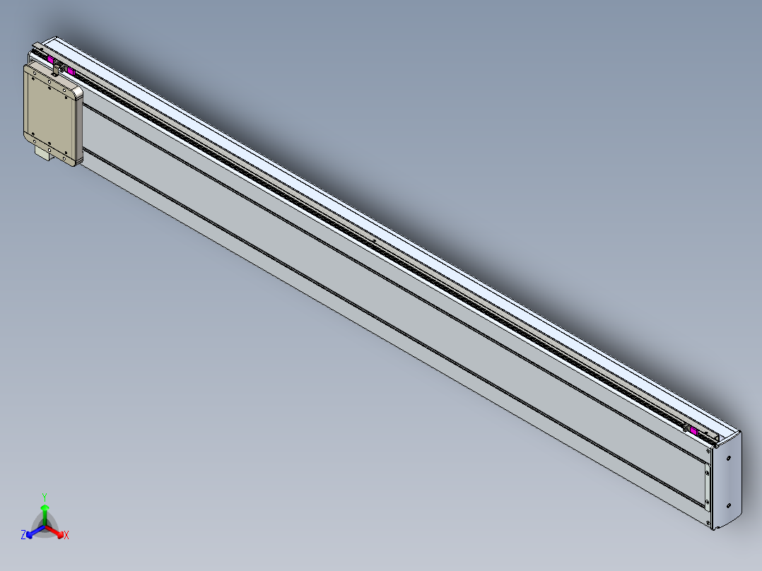 威洛博LC系列3d模型模组LC22H1Y-S1900正等轴测图