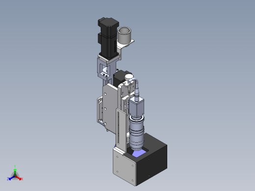 视觉组件微调机构正等轴测缩略图