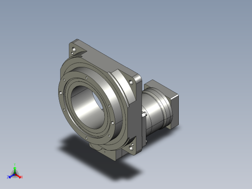 中空旋转平台KFN200-50模型(19-35 70-3 4-5.5-90)