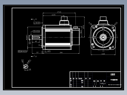 电机MS6H-130TL20BZ2-21P5.DWG