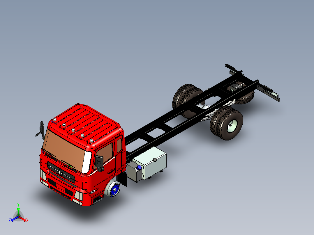 28号图--二类卡车底盘 STP.zip后视图