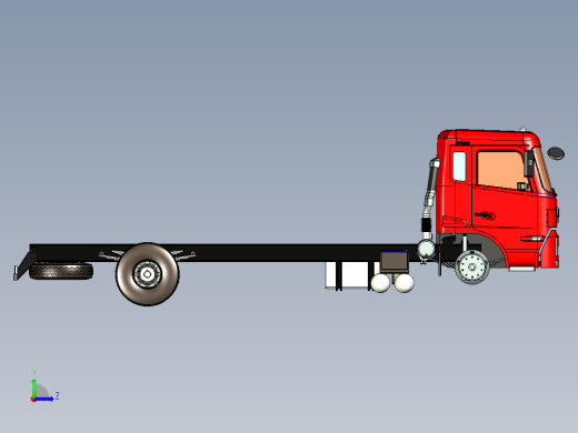 28号图--二类卡车底盘 STP.zip左视缩略图