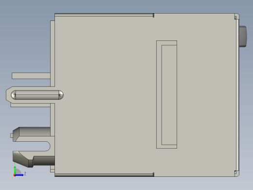 Rj45接口以太网模块左视缩略图