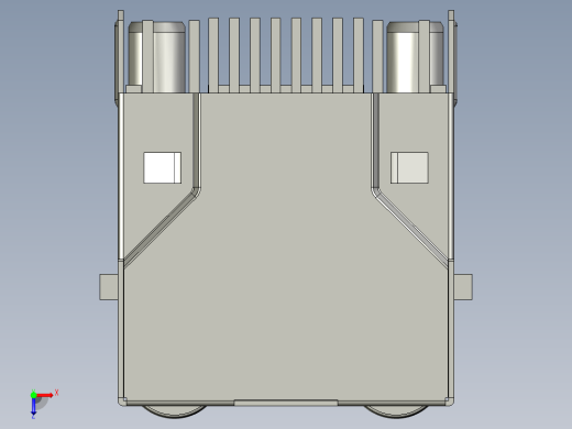 Rj45接口以太网模块俯视缩略图