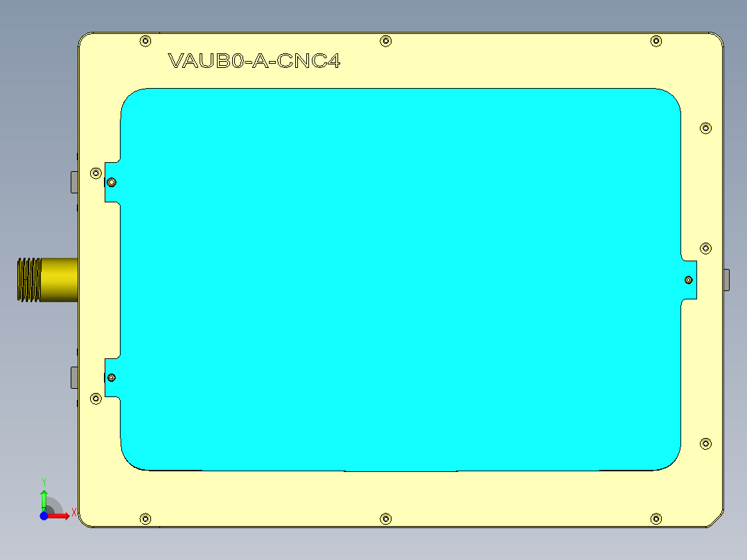 vaub0_lcd_cover619-cnc4前视图