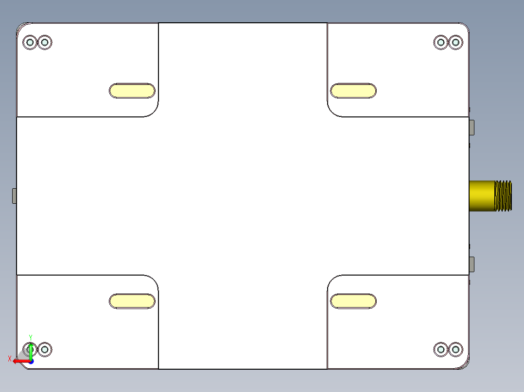 vaub0_lcd_cover619-cnc4后视图