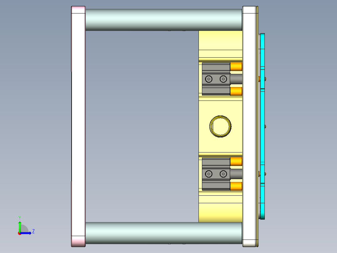 vaub0_lcd_cover619-cnc4左视图