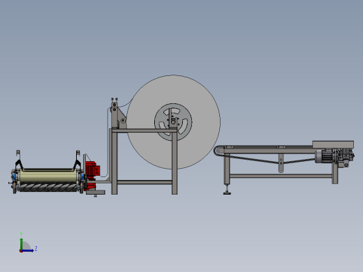 钢板自动成型周转设备sw17可编辑左视缩略图