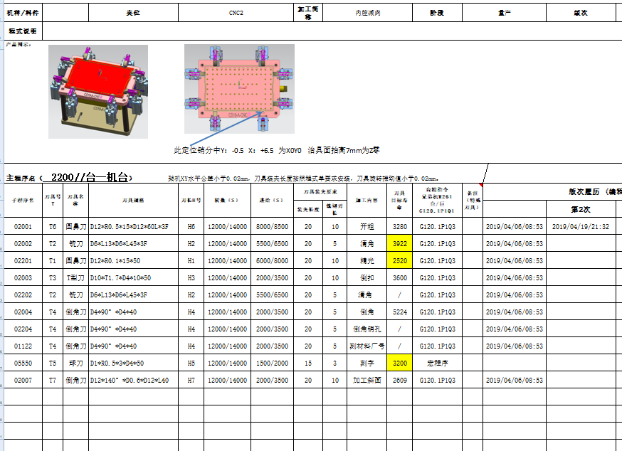 铝板铣内腔UG带程序模型