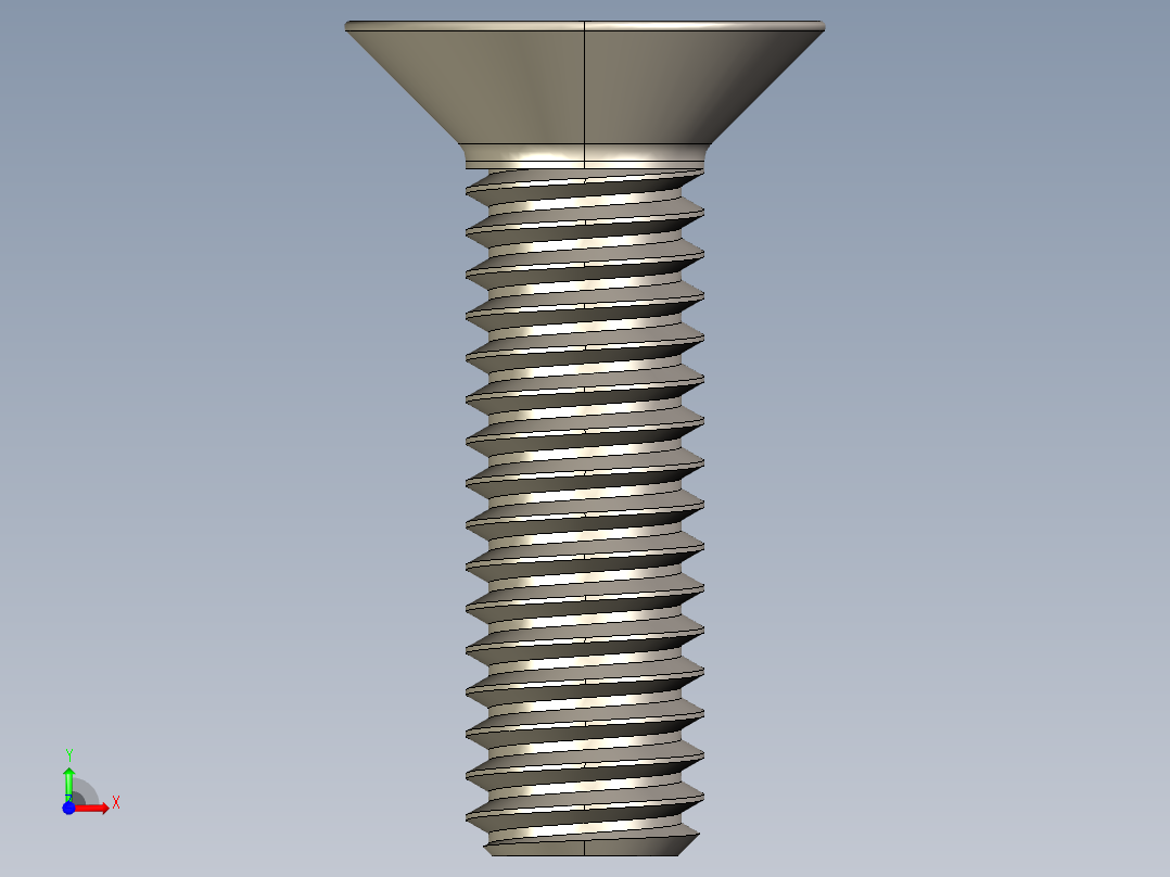 Screw_ISO_10642_M4x14_A2.STEP前视图