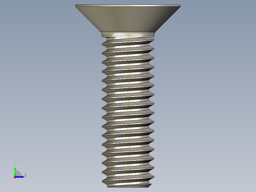 Screw_ISO_10642_M4x14_A2.STEP左视缩略图