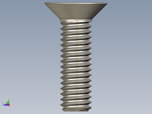 Screw_ISO_10642_M4x14_A2.STEP右视缩略图