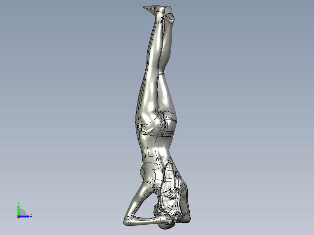 人体模型(113)左视图