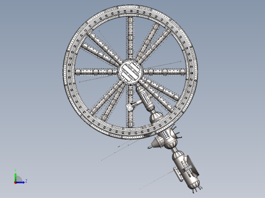卫星、空间站(48)左视缩略图