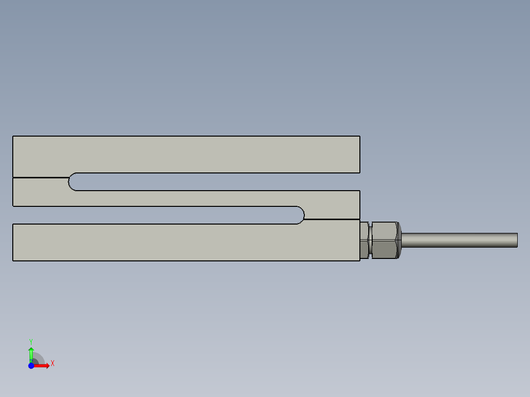 传感器(107)前视图