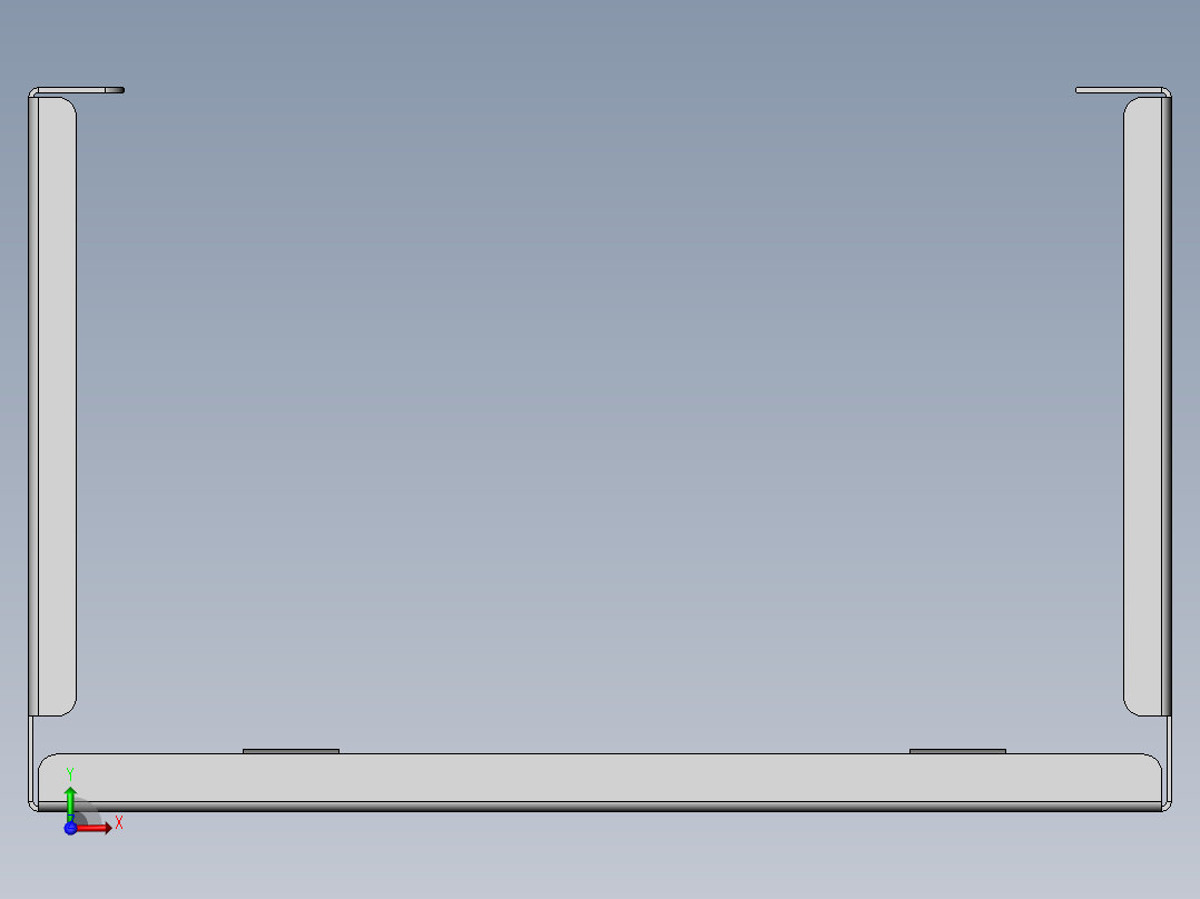 PC电源板前视图