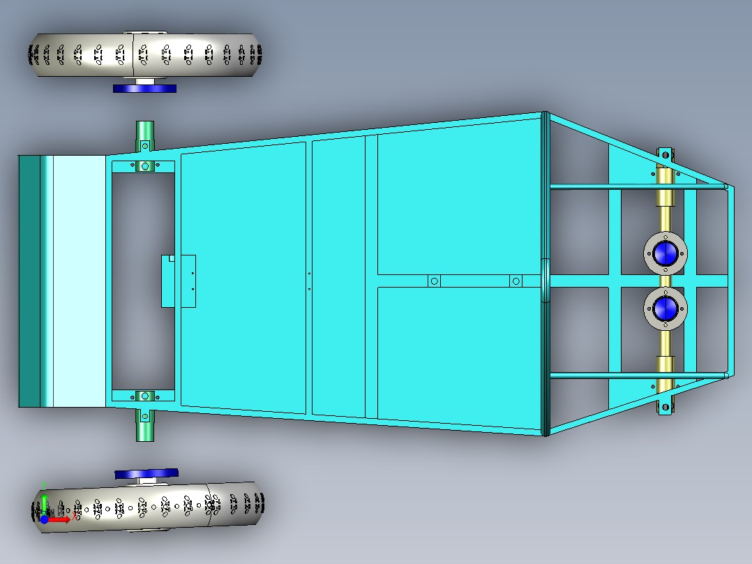 B3003941-卡丁车越野车前视图