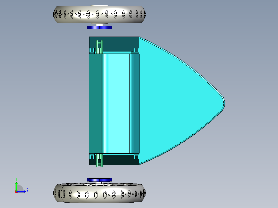 B3003941-卡丁车越野车左视图