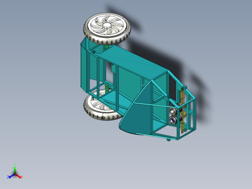 B3003941-卡丁车越野车正等轴测缩略图