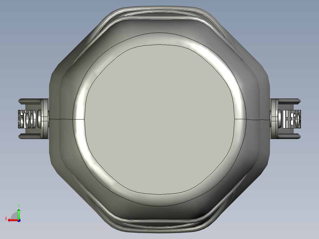 瓶子、罐子、桶(42)后视图