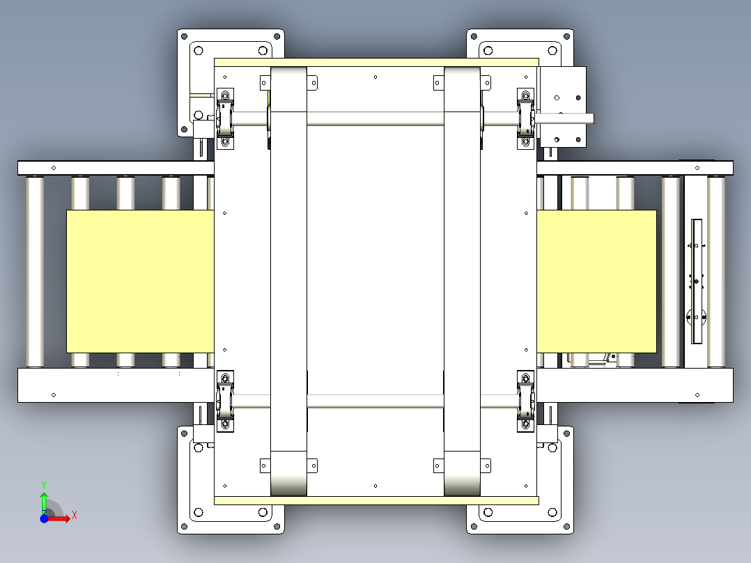 重载升降机前视图