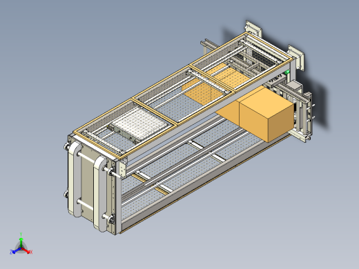 重载升降机正等轴测缩略图