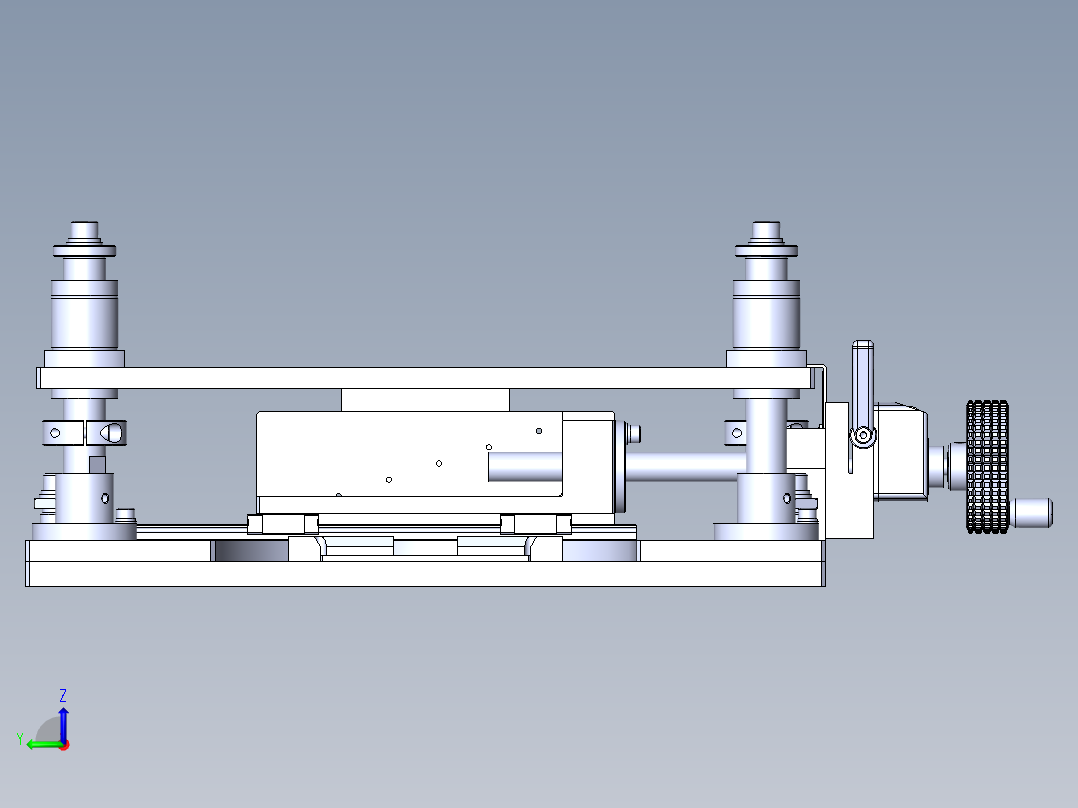 升降机构左视图