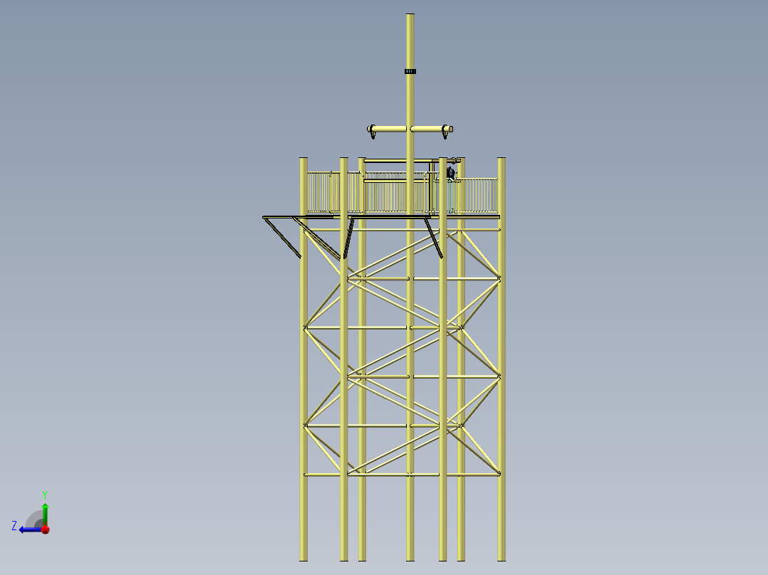 站台卷扬机   sw18右视图