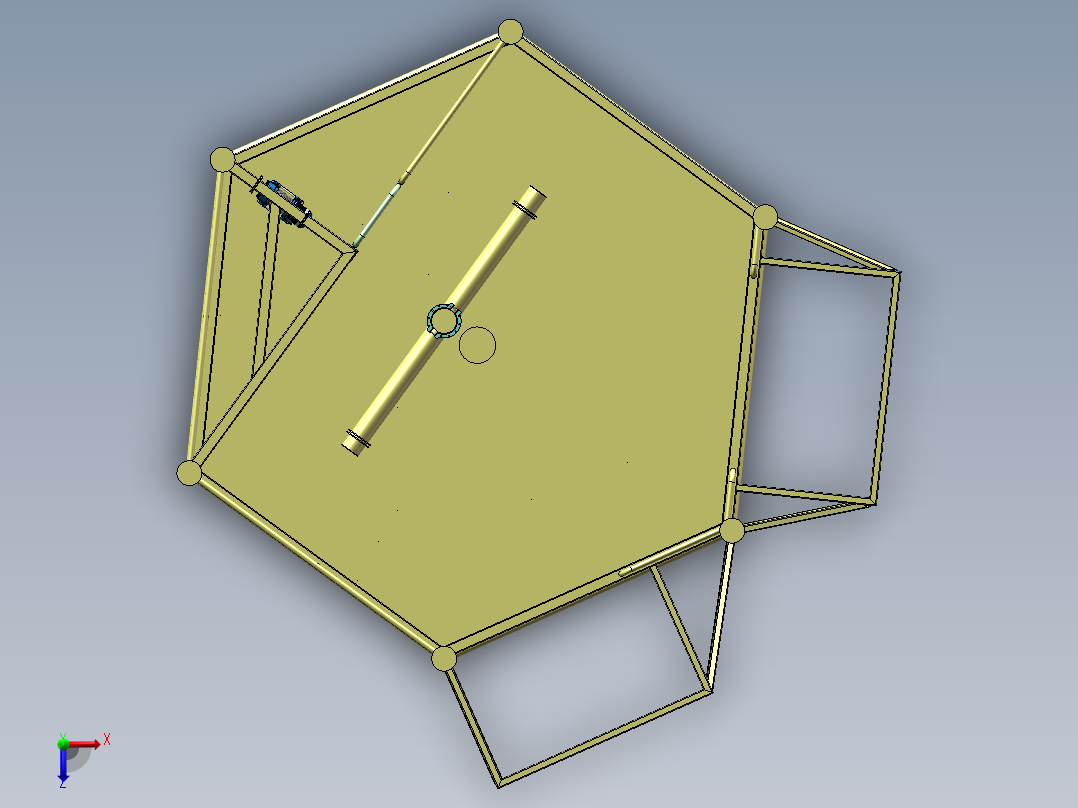 站台卷扬机   sw18俯视图