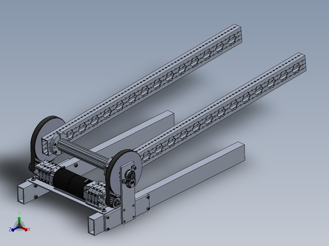 2025 示例臂的 FRC 2342 CAD 库主视图