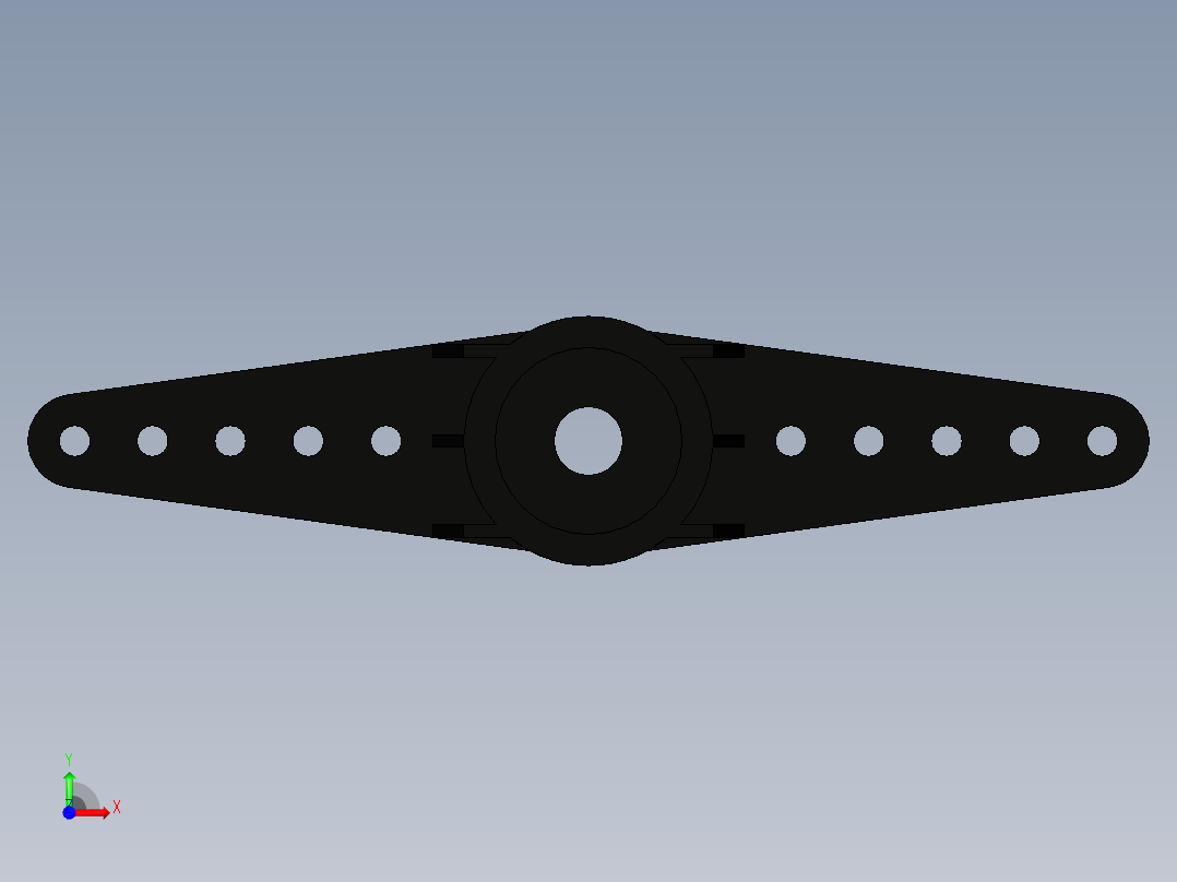 MG90s 伺服喇叭前视图